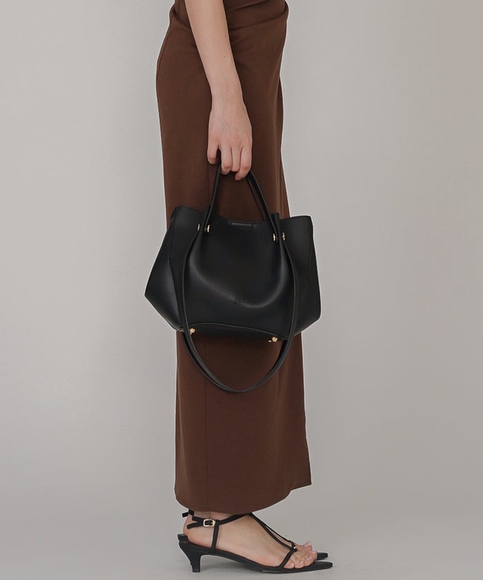 ルーズ 大容量 通勤 ビジネス 通学 スクールバッグ オシャレ 無地 女性らしい Y2K 軽い 2ピース ポーチ付き デートコーデ 大人 あざと可愛い 韓国系 綺麗め カジュアル スタイル盛れ KINO THE KEI