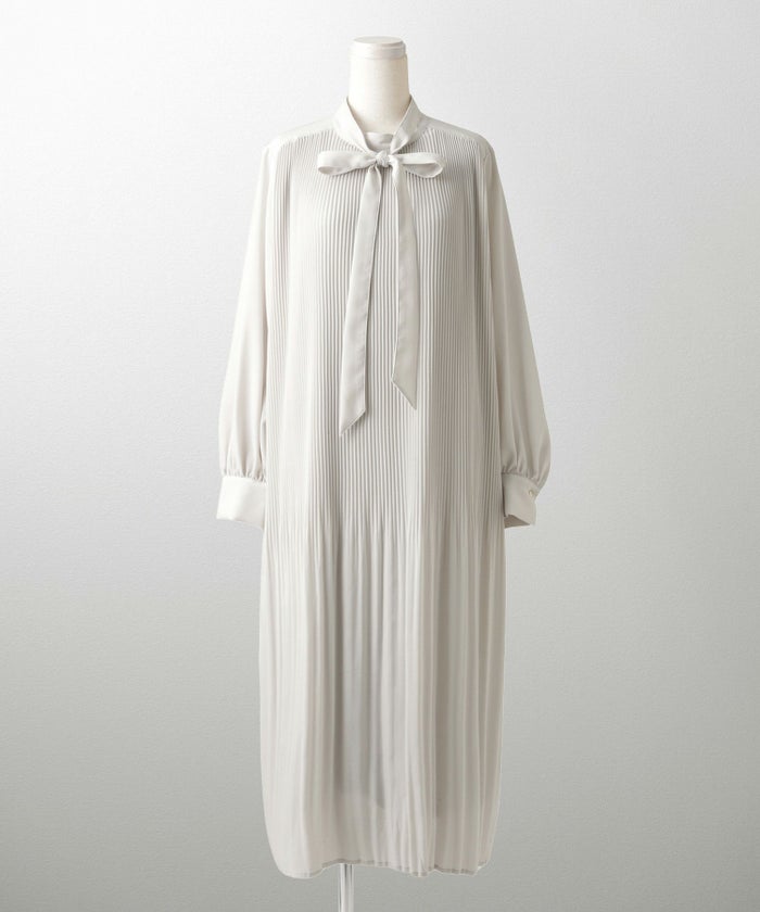 ワンピース レディース ファッション アレンジ かわいい オフィス きれいめ ウォッシャブル 春秋 ジョイントスペース