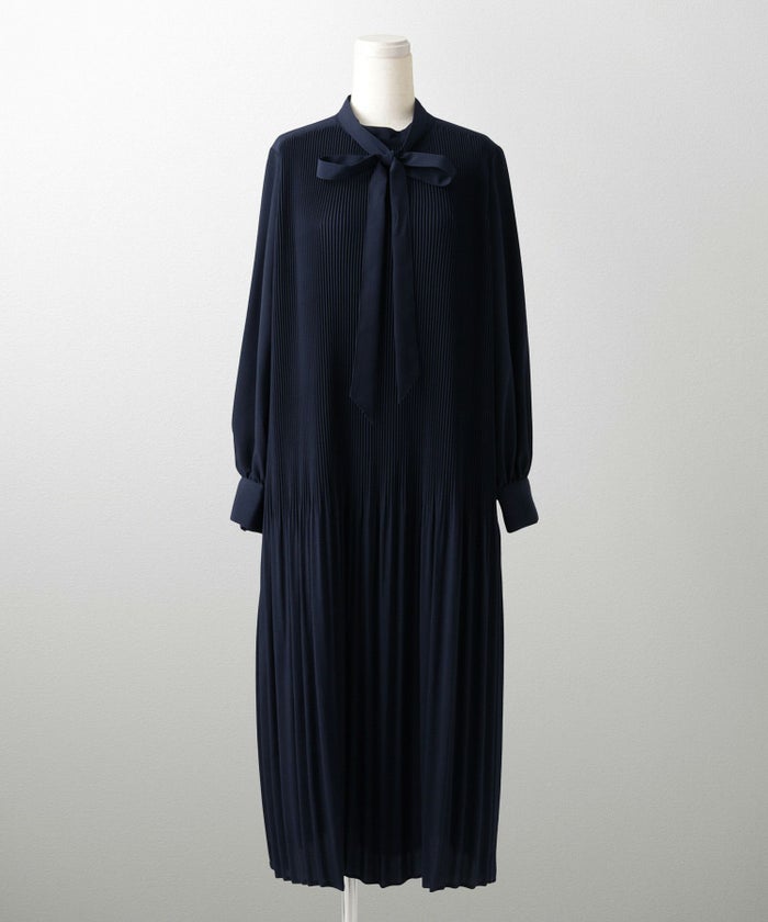 ワンピース レディース ファッション アレンジ かわいい オフィス きれいめ ウォッシャブル 春秋 ジョイントスペース