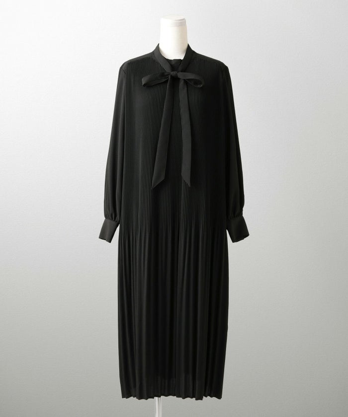 ワンピース レディース ファッション アレンジ かわいい オフィス きれいめ ウォッシャブル 春秋 ジョイントスペース