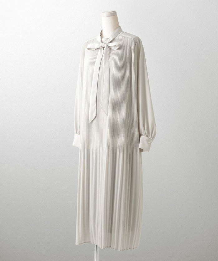 ワンピース レディース ファッション アレンジ かわいい オフィス きれいめ ウォッシャブル 春秋 ジョイントスペース