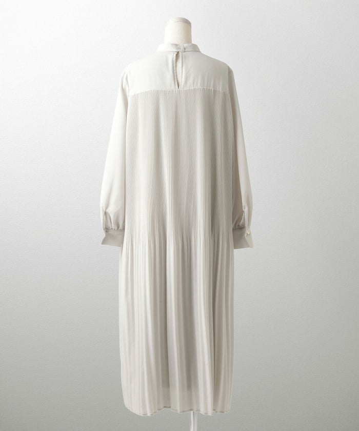 ワンピース レディース ファッション アレンジ かわいい オフィス きれいめ ウォッシャブル 春秋 ジョイントスペース