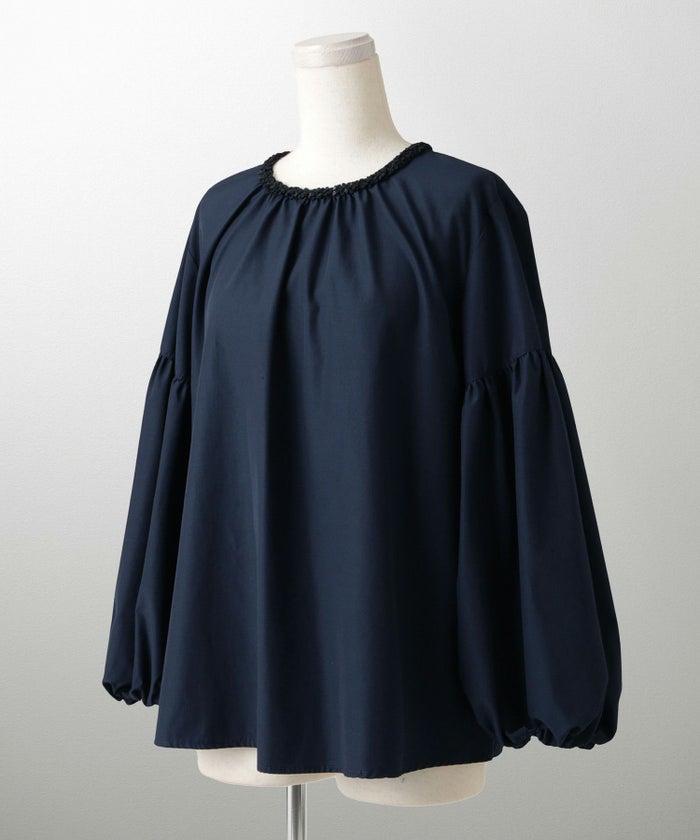 トップス レディース ブラウス 長袖 きれいめ かわいい オフィス 春夏秋 ウォッシャブル ジョイントスペース