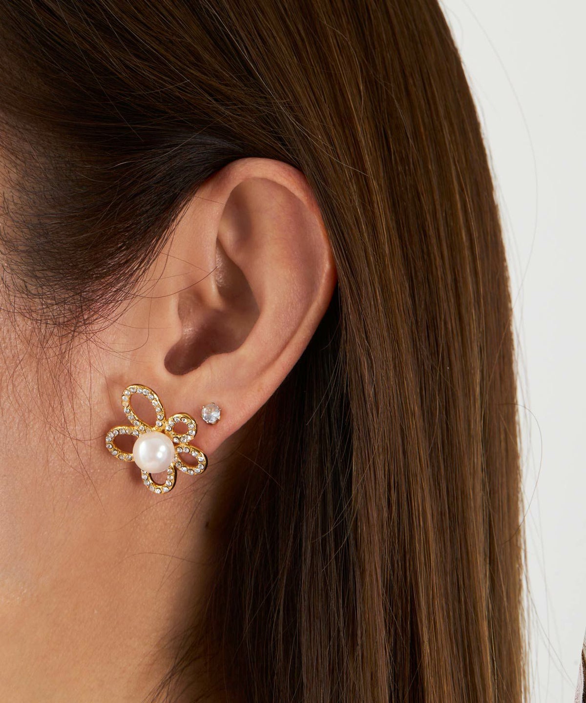 グレース ブルーム パール ピアス イヤリング Grace Bloom Pearl Pierce Earring