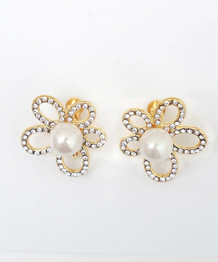 グレース ブルーム パール ピアス イヤリング Grace Bloom Pearl Pierce Earring