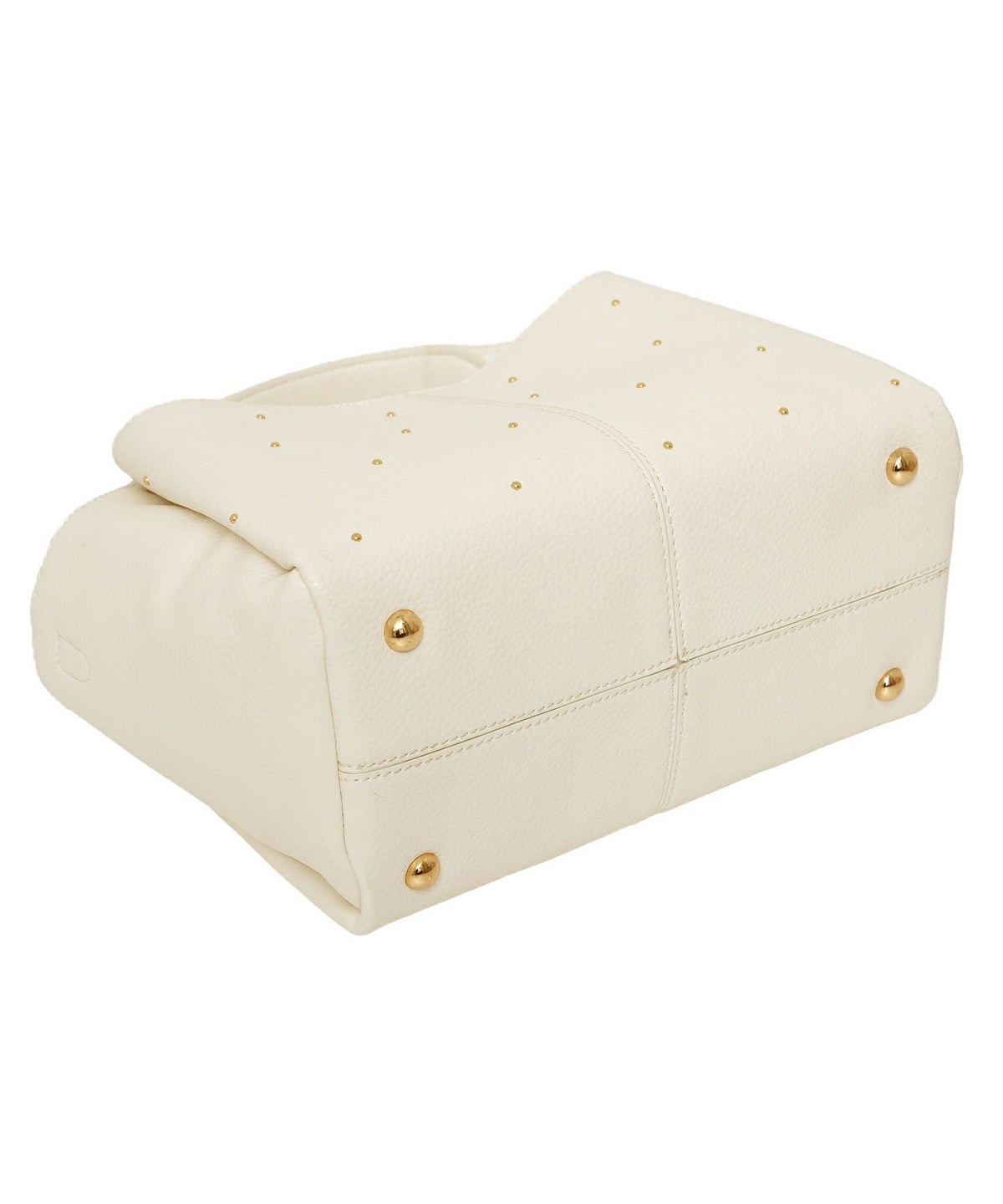 小物 バッグ スタッズ ショルダー ハンドル 合皮 仕分け ポケット