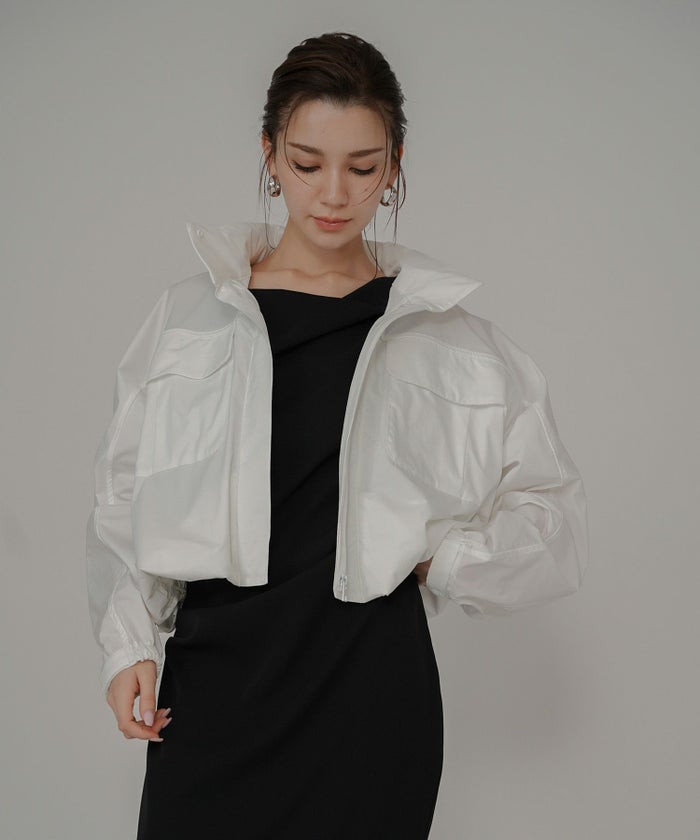 トラックジャケット ナイロン トップス ジップアウター スタンドカラー ジャンバー スポーティー 短丈 ミドル丈 ゆったり 普段使い 着回し 重ね着 オールシーズン ルームウェア 部屋着 リラックス 休日 ワークアウト ヨガ ジム ウェア ランニング ウォーキング 通勤 韓国風 韓国系 スタイル盛れ KINO THE KEI