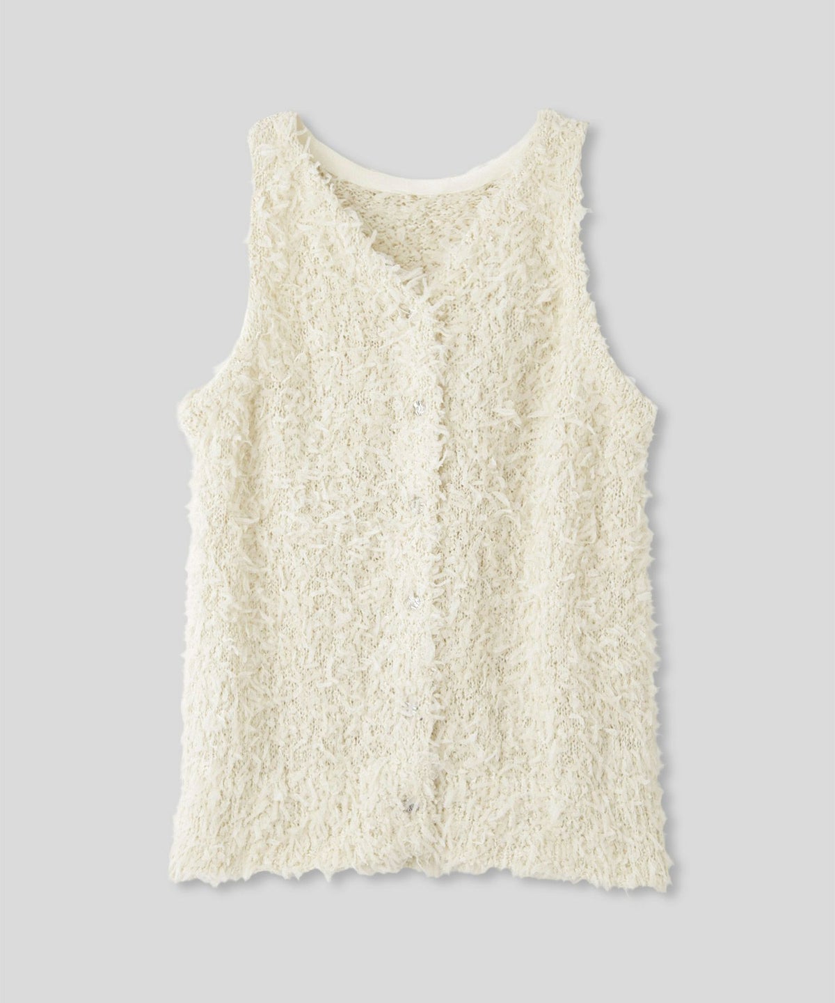 アメリカンスリーブ Vネック 2WAY フェザー レイヤード ファーベスト  海外系 きれいめ 韓国風 韓国系 スタイル盛れ KINO THE KEI