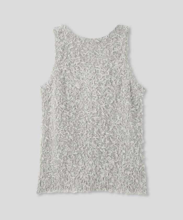 アメリカンスリーブ Vネック 2WAY フェザー レイヤード ファーベスト  海外系 きれいめ 韓国風 韓国系 スタイル盛れ KINO THE KEI