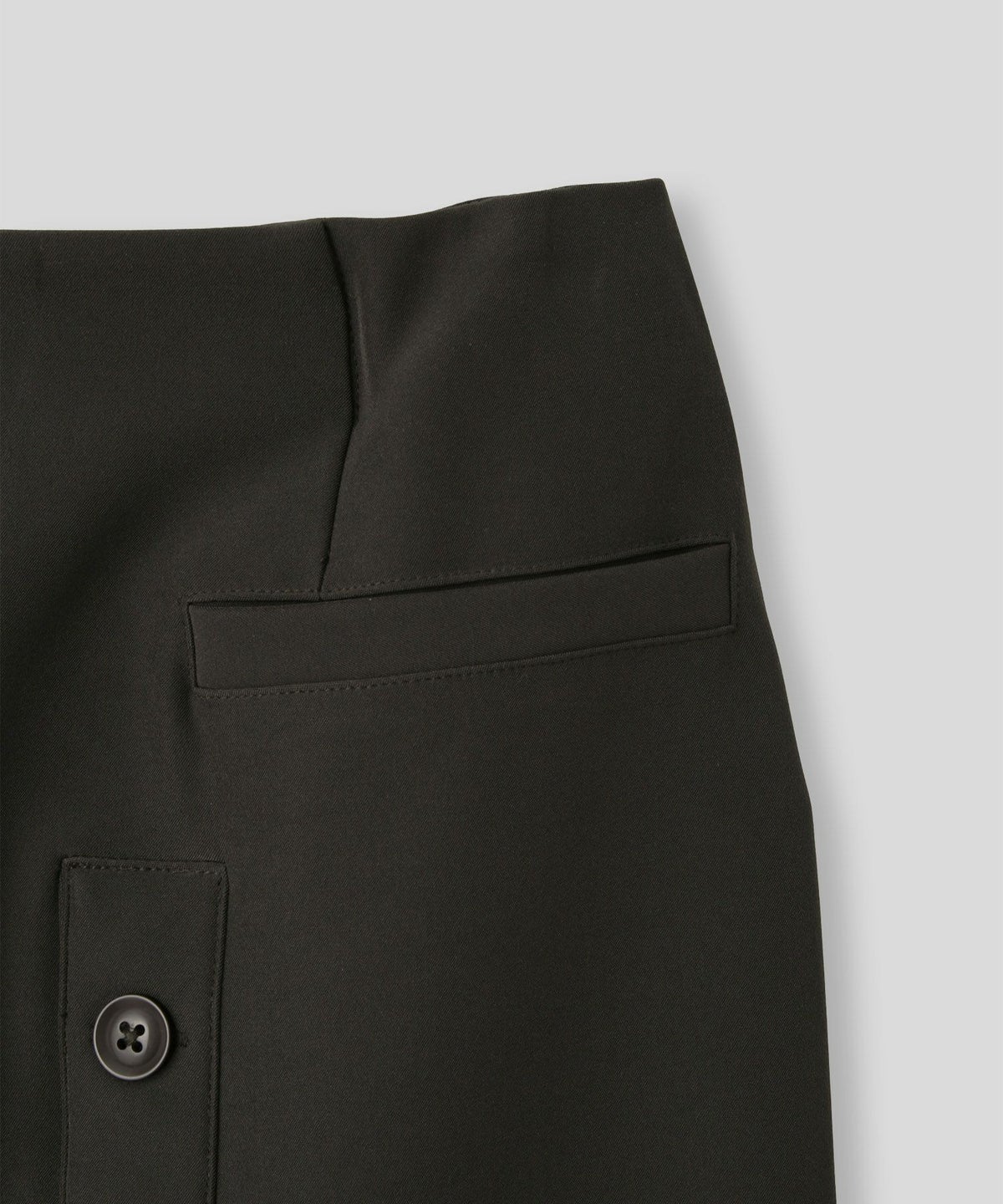 ペンシルスカート ツイル ナローシルエット スリット入り カジュアル エレガント 海外系 きれいめ 韓国風 韓国系 スタイル盛れ KINO THE KEI