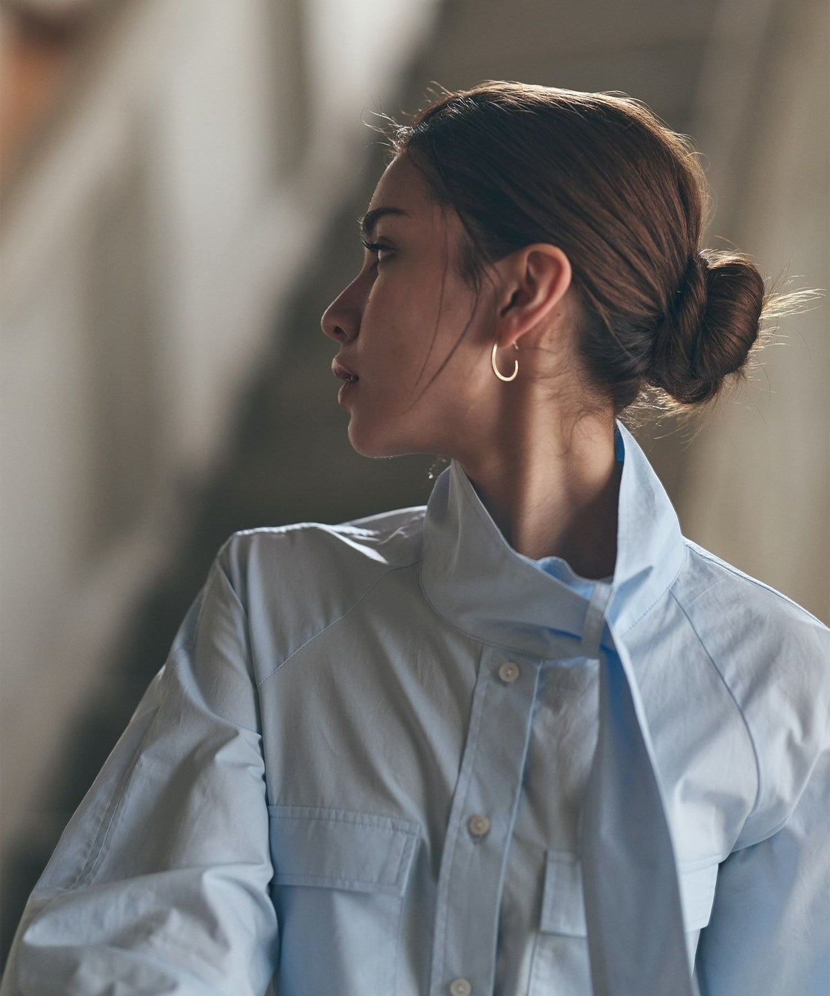 ストリート ストカジ ボーイッシュ メンズライク ロングシャツ チュニック ミニワンピ 長め丈 韓国風 韓国系 カジュアル エレガント 海外系 きれいめ 細見え カジュアル スタイル盛れ KINO THE KEI