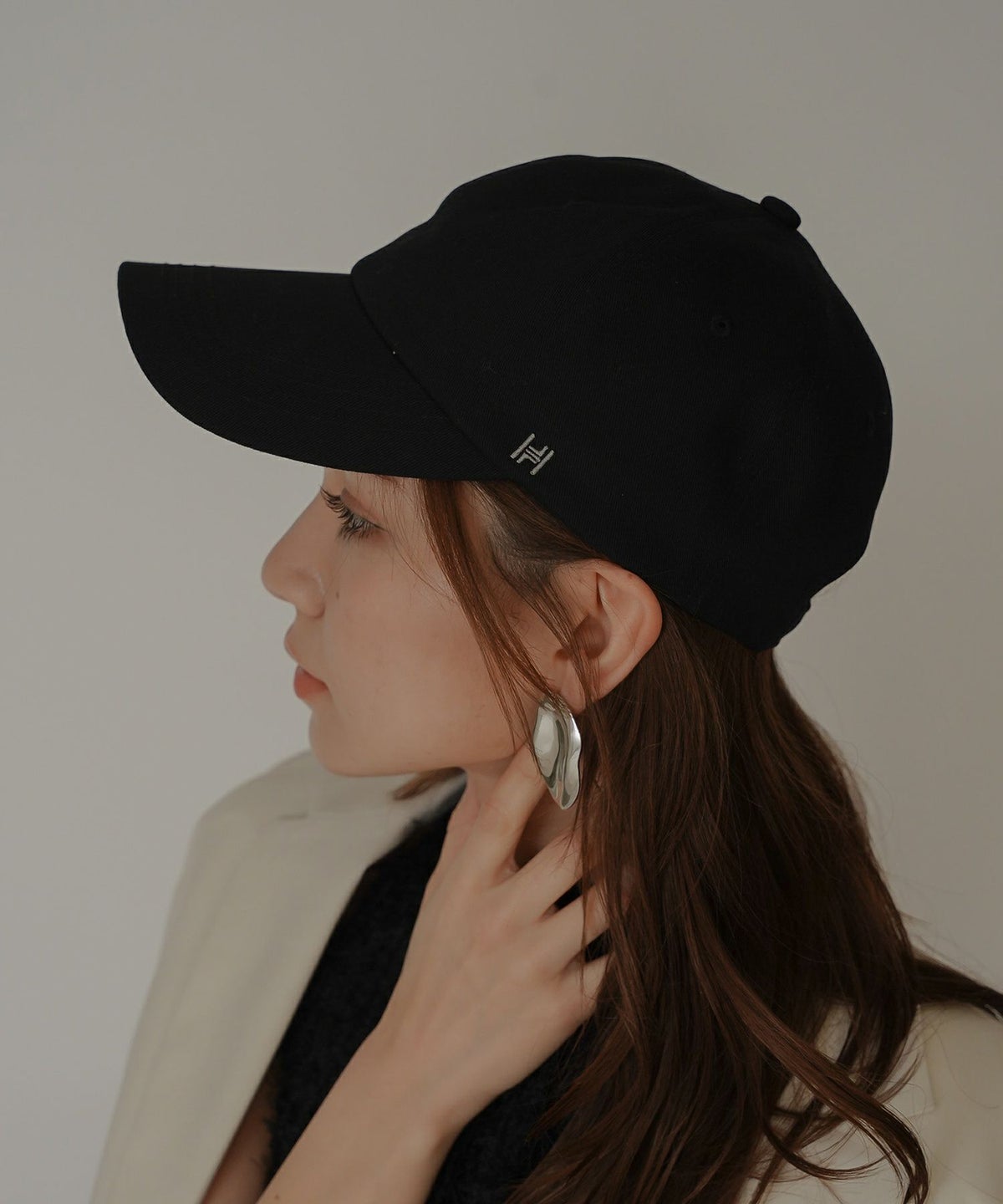 刺繍 サイズ調整 日よけ帽子 シンプル コットン 小顔効果 紫外線 カジュアル ストリート ストカジ ボーイッシュ メンズライク エレガント 海外系 きれいめ 韓国風 韓国系 スタイル盛れ KINO THE KEI
