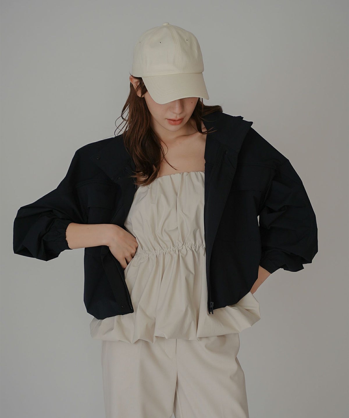 刺繍 サイズ調整 日よけ帽子 シンプル コットン 小顔効果 紫外線 カジュアル ストリート ストカジ ボーイッシュ メンズライク エレガント 海外系 きれいめ 韓国風 韓国系 スタイル盛れ KINO THE KEI