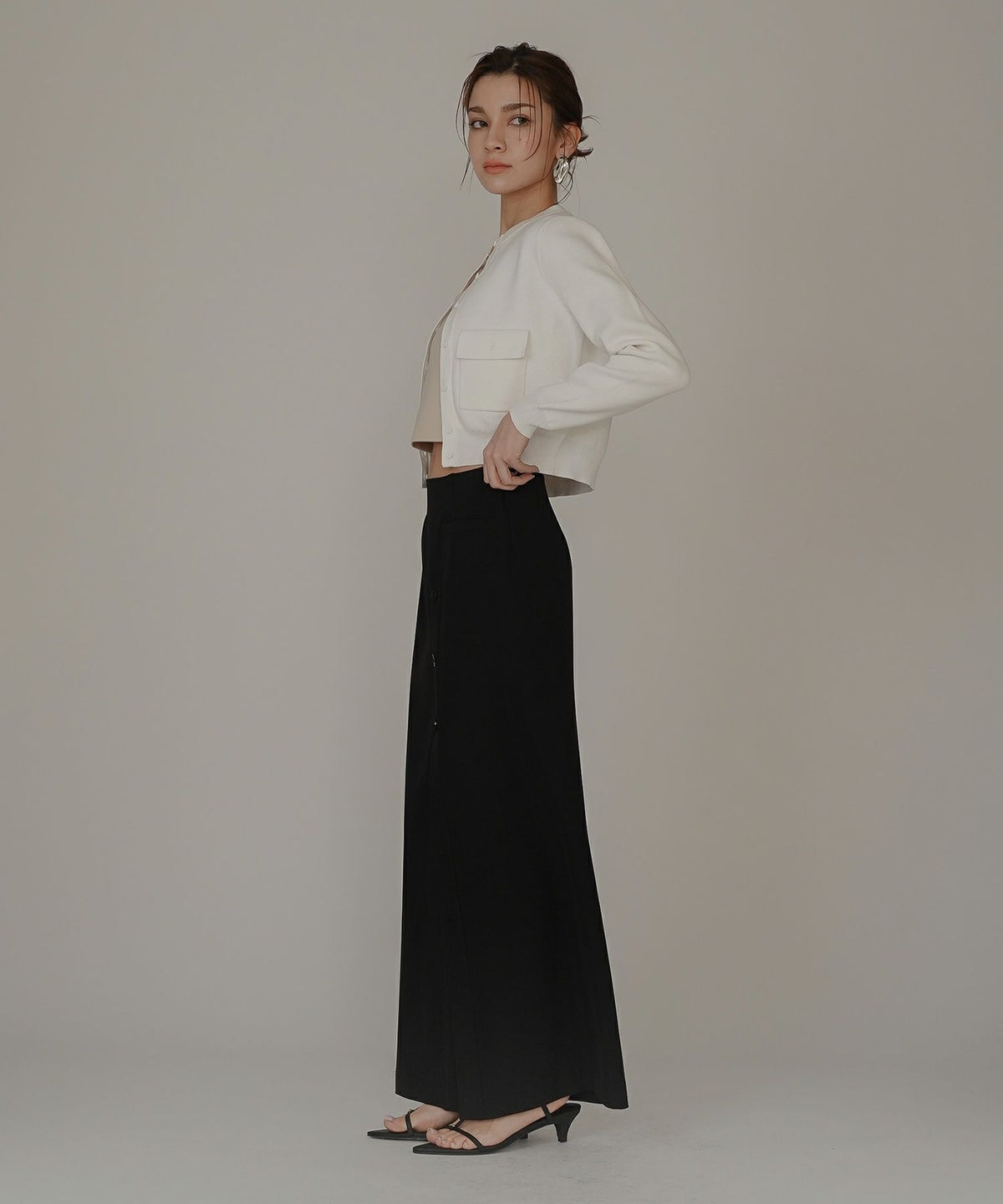 モテコーデ デートコーデ 大人 あざと可愛い 肌見せ 韓国風 綺麗め 細見え カジュアル スタイル盛れ KINO THE KEI