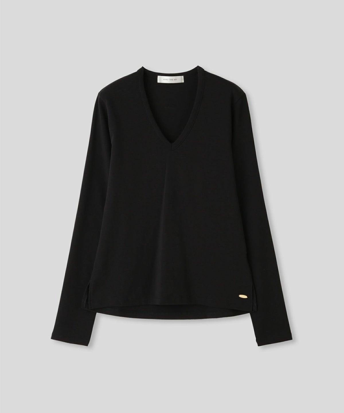 リラックス 休日 ワークアウト ヨガ ジム ウェア ランニング ウォーキング 通勤 通学 ベーシック タイトシルエット スリット入り リブ カジュアル エレガント 海外系 きれいめ 韓国風 韓国系 スタイル盛れ KINO THE KEI