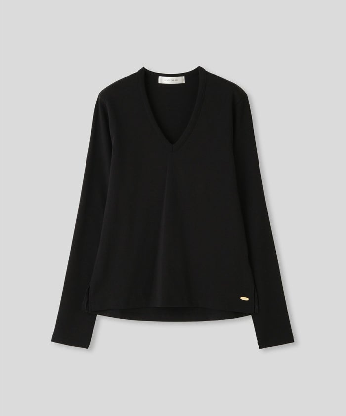 リラックス 休日 ワークアウト ヨガ ジム ウェア ランニング ウォーキング 通勤 通学 ベーシック タイトシルエット スリット入り リブ カジュアル エレガント 海外系 きれいめ 韓国風 韓国系 スタイル盛れ KINO THE KEI