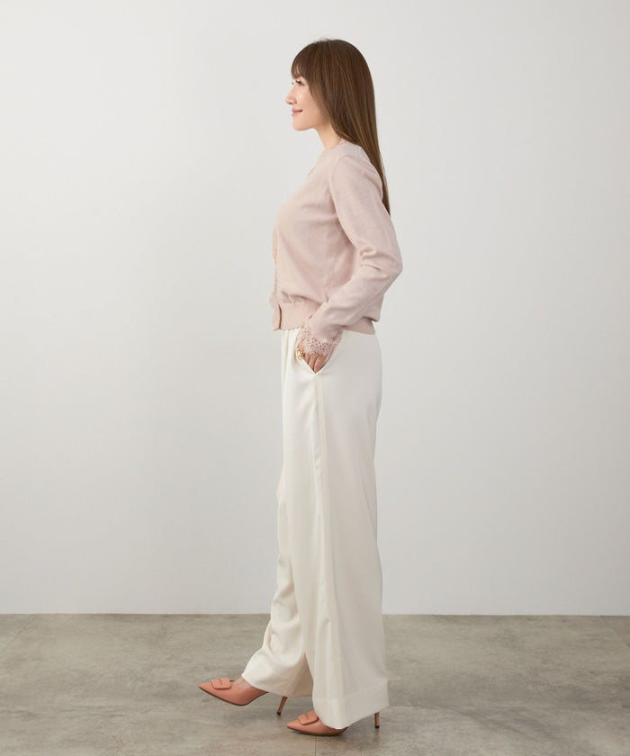 手洗い可 トップス レディース おしゃれ オフィス きれいめ 大人カジュアル フェニミン 長袖 ジョイントスペース