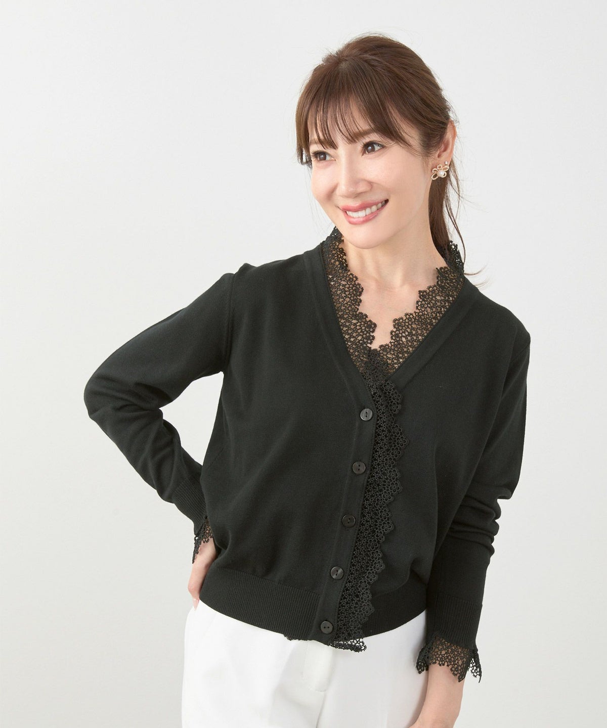 手洗い可 トップス レディース おしゃれ オフィス きれいめ 大人カジュアル フェニミン 長袖 ジョイントスペース