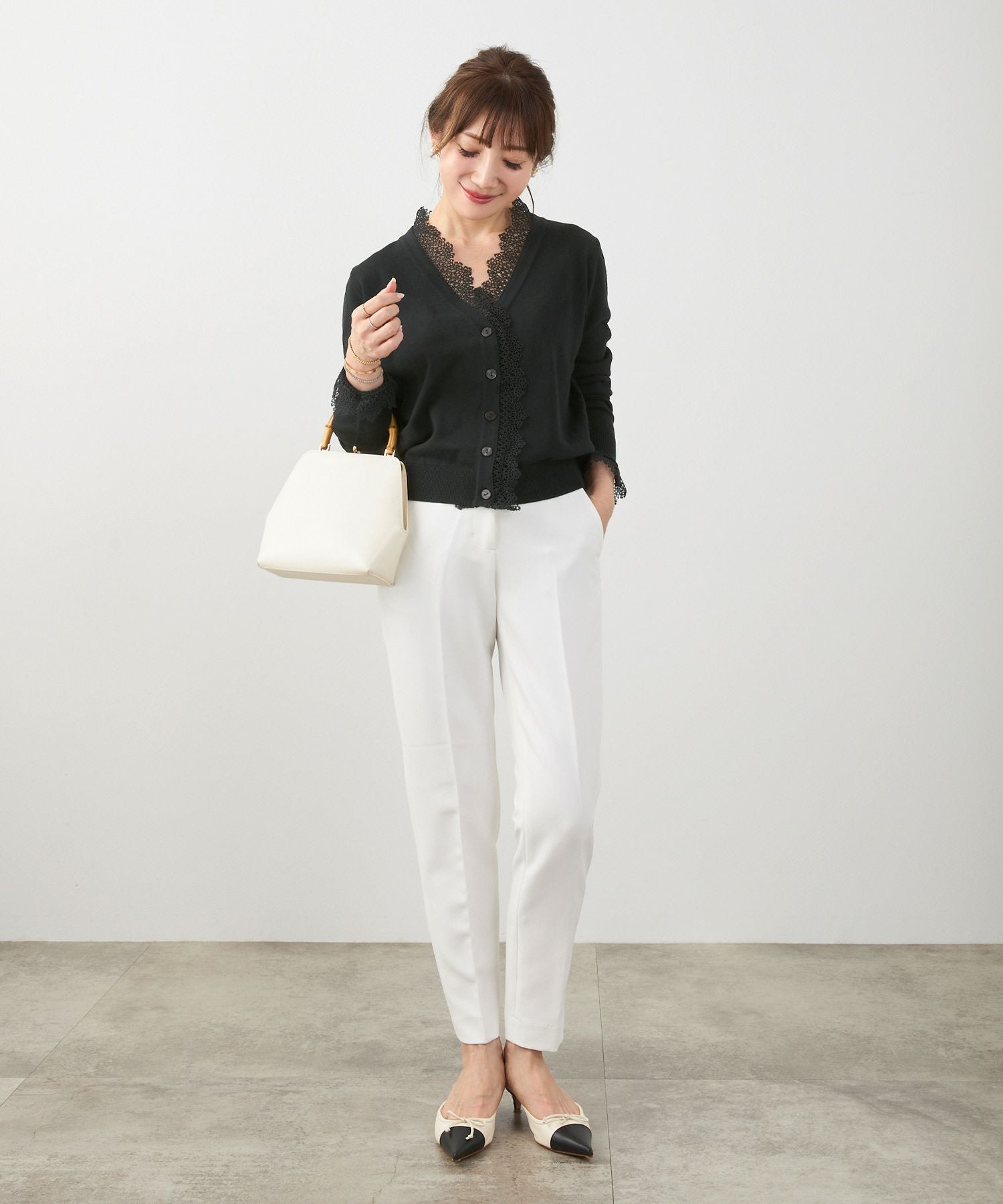 ルネ カーディガン L 美品 美品♡Rene サマーロングカーディガン♡38
