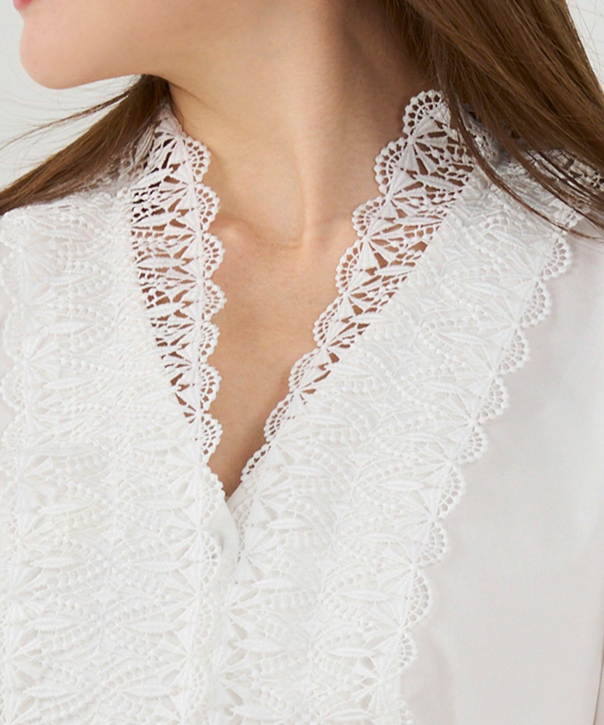 手洗い可 オケージョン 大人可愛い 上品 きれいめ オフィス 大人カジュアル フェミニン 白黒 ジョイントスペース