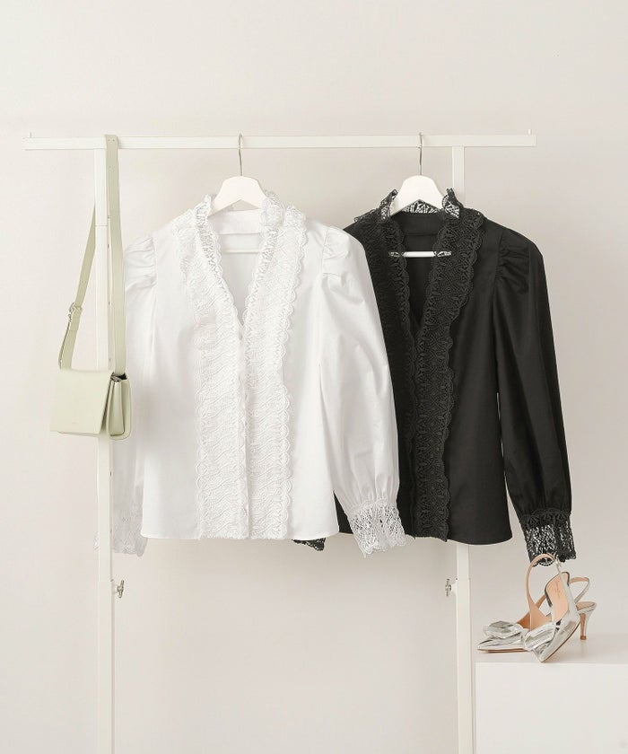 手洗い可 オケージョン 大人可愛い 上品 きれいめ オフィス 大人カジュアル フェミニン 白黒 ジョイントスペース