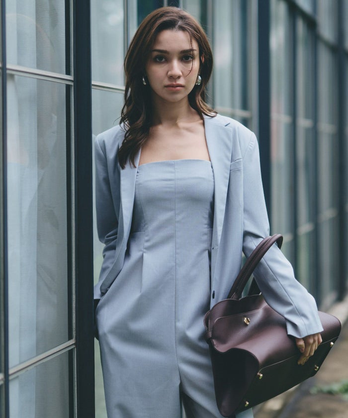 袖スリット 裏地 お洒落 可愛い メンズライク カジュアル シンプル スーツジャケット カジュアル エレガント 海外系 きれいめ 韓国風 韓国系 スタイル盛れ KINO THE KE