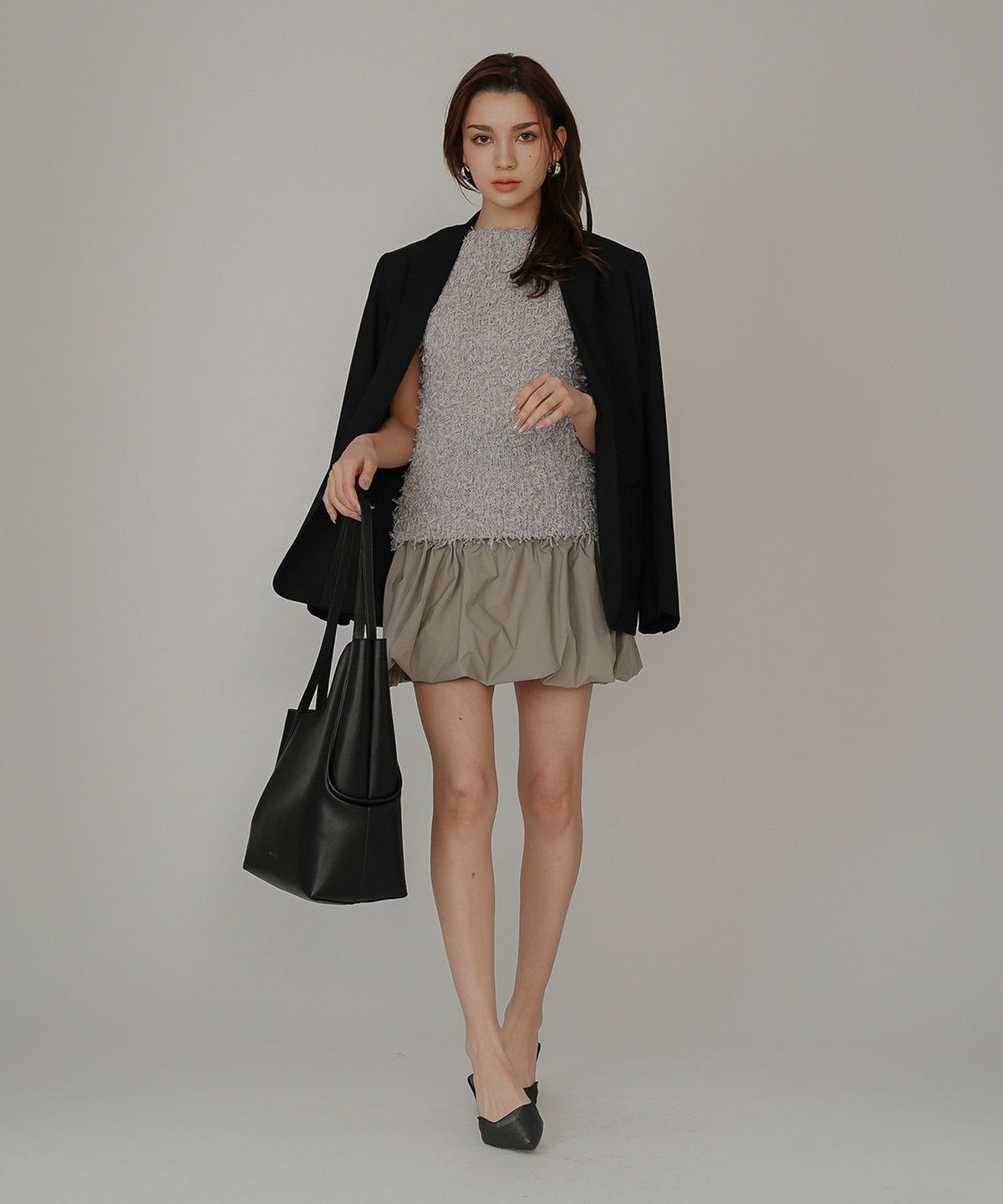 袖スリット 裏地 お洒落 可愛い メンズライク カジュアル シンプル スーツジャケット カジュアル エレガント 海外系 きれいめ 韓国風 韓国系 スタイル盛れ KINO THE KE