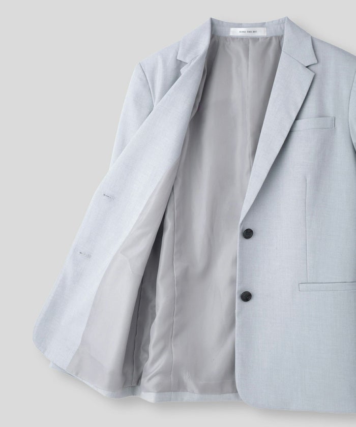 袖スリット 裏地 お洒落 可愛い メンズライク カジュアル シンプル スーツジャケット カジュアル エレガント 海外系 きれいめ 韓国風 韓国系 スタイル盛れ KINO THE KE