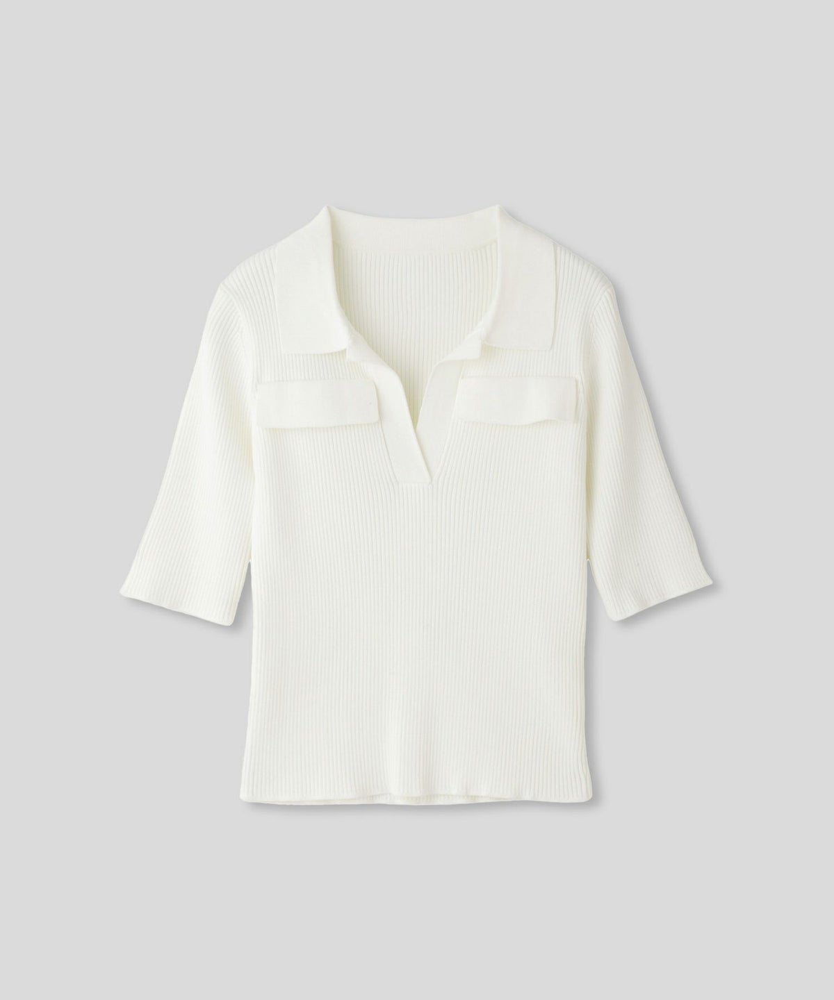 サマーニット スリット入り シンプル 大人可愛い きれいめ カジュアル 通勤 通学 涼しい 快適 無地 Tシャツ風 ニットポロ 上品 体型カバー 大人女子 夏服 海外系 きれいめ 韓国風 韓国系 スタイル盛れ KINO THE KEI