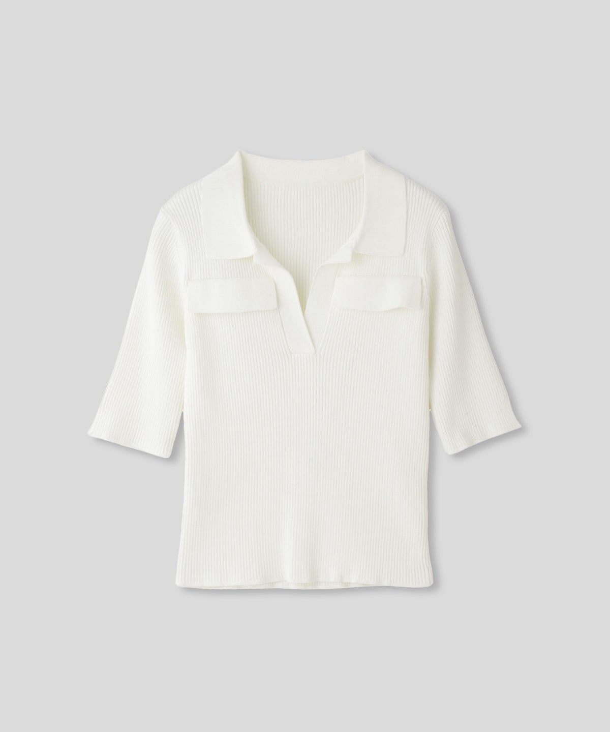 サマーニット スリット入り シンプル 大人可愛い きれいめ カジュアル 通勤 通学 涼しい 快適 無地 Tシャツ風 ニットポロ 上品 体型カバー 大人女子 夏服 海外系 きれいめ 韓国風 韓国系 スタイル盛れ KINO THE KEI