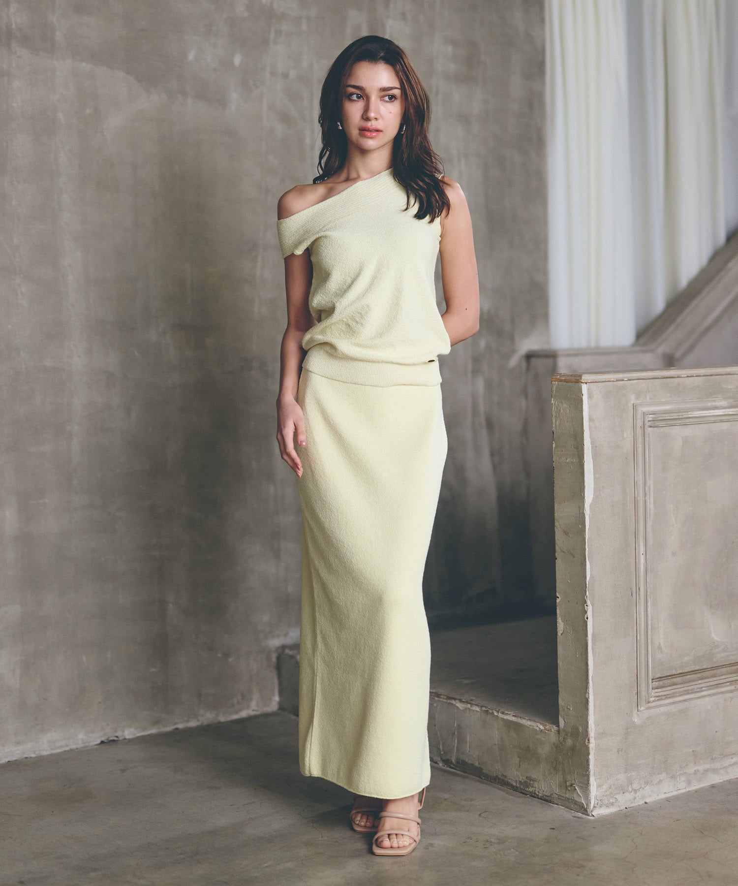 パイルニット 2WAY トップス ( セットアップ可 ) KINO THE KEI