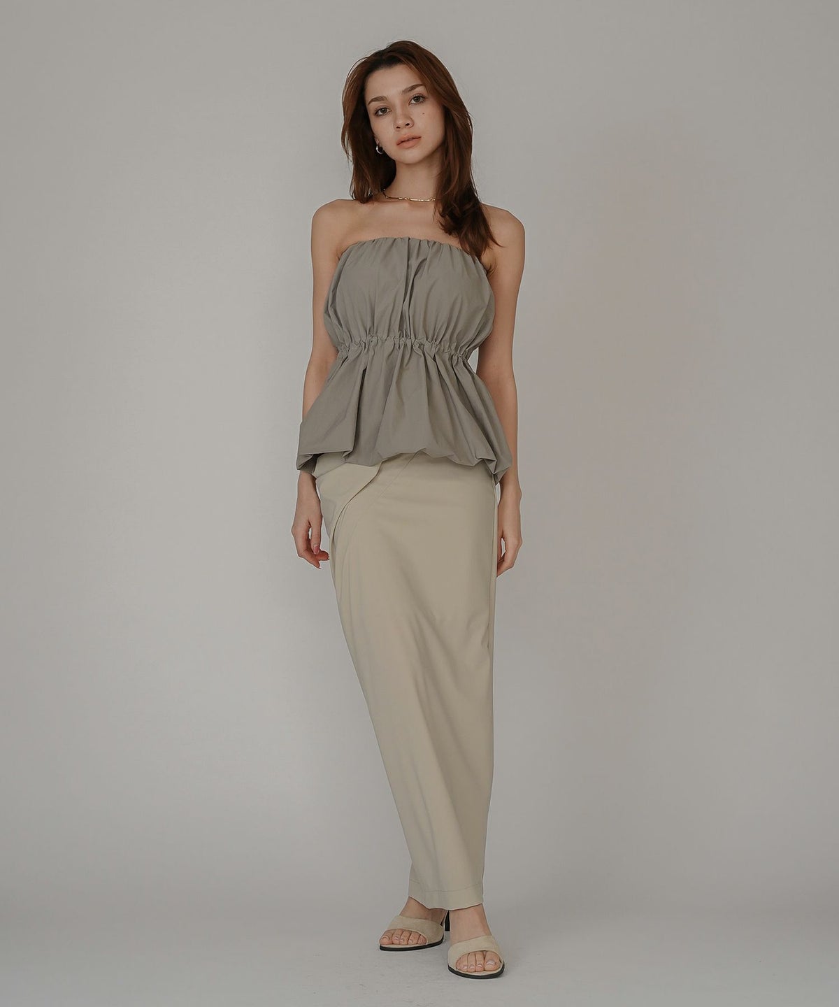 可愛い 大人 大人女子 大人可愛い 通学 学生 女子会 パーティー 着回し デイリー レイヤード インスタ映え 体型カバー 綺麗め 細見え オフショル KINO THE KEI