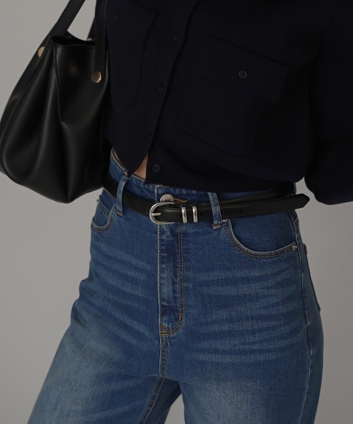 上質感 本革ベルト レディース ベルト レディース 本革 スクエアリングベルト ベルト 本革 長さ調節 メンズ レディース 細ベルト おしゃれ 入学式 卒業式 式典 就活 制服 お仕事 学生服 細 ヴィンテージ ベルト KINO THE KEI