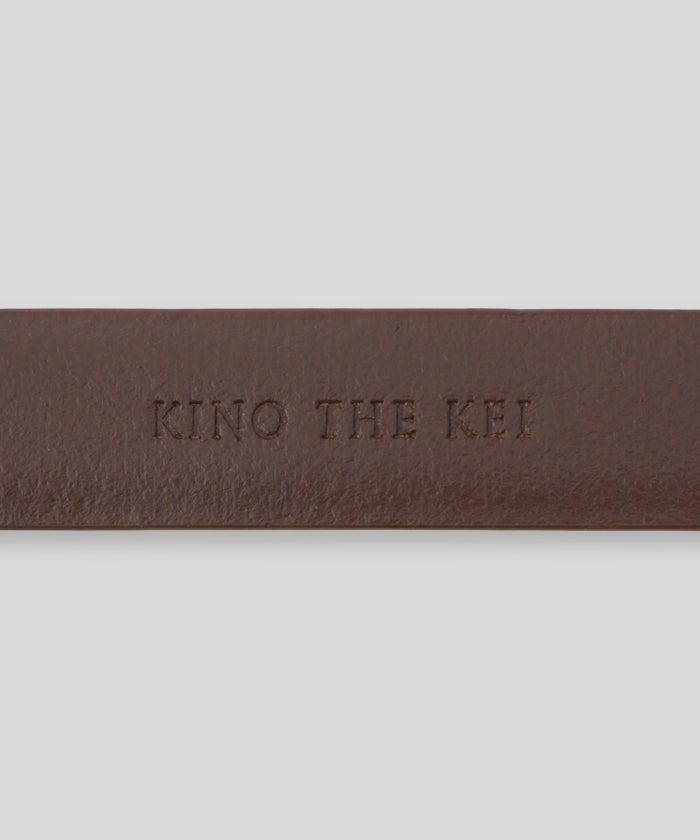 上質感 本革ベルト レディース ベルト レディース 本革 スクエアリングベルト ベルト 本革 長さ調節 メンズ レディース 細ベルト おしゃれ 入学式 卒業式 式典 就活 制服 お仕事 学生服 細 ヴィンテージ ベルト KINO THE KEI