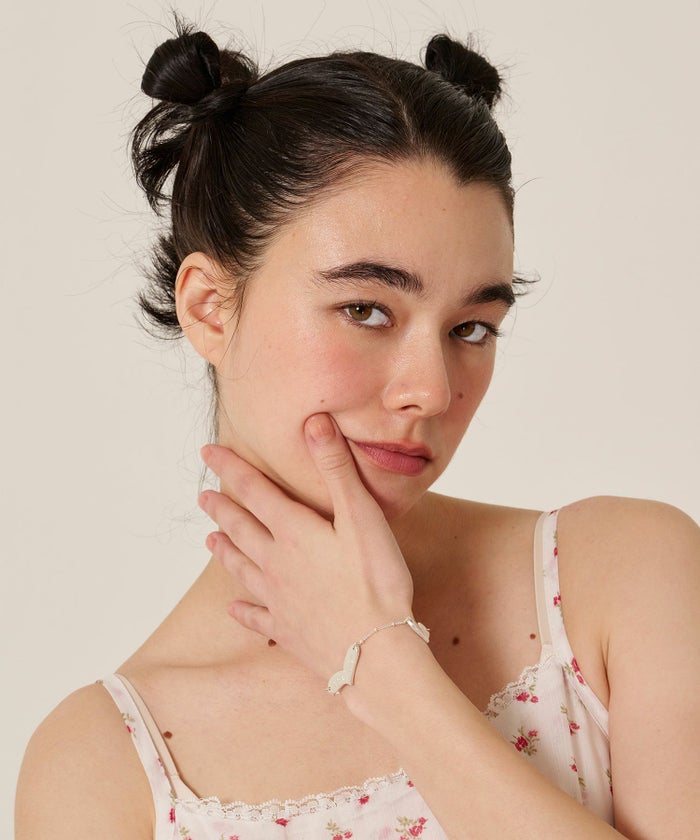 ハート/ブレスレット/シルバー/アクセサリー