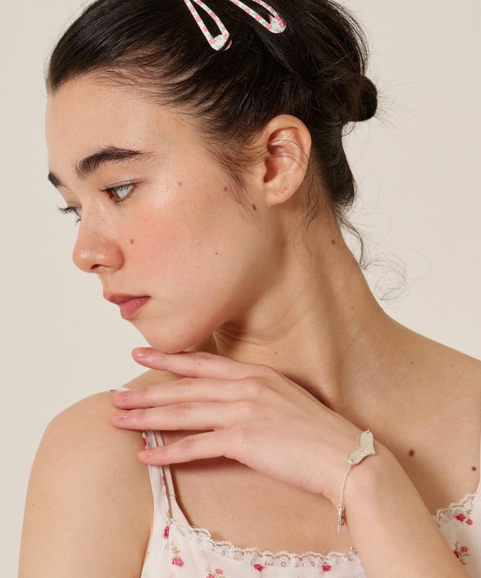 ハート/ブレスレット/シルバー/アクセサリー