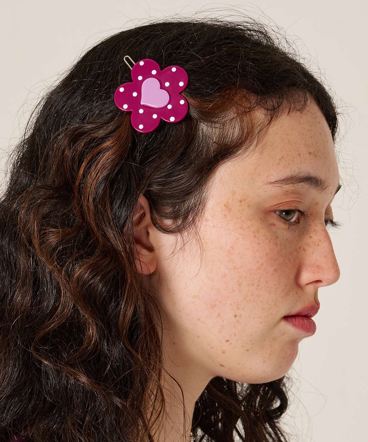 ピン/アクセサリー/バレッタ/フラワー モチーフ ヘアピン TINA：JOJUN