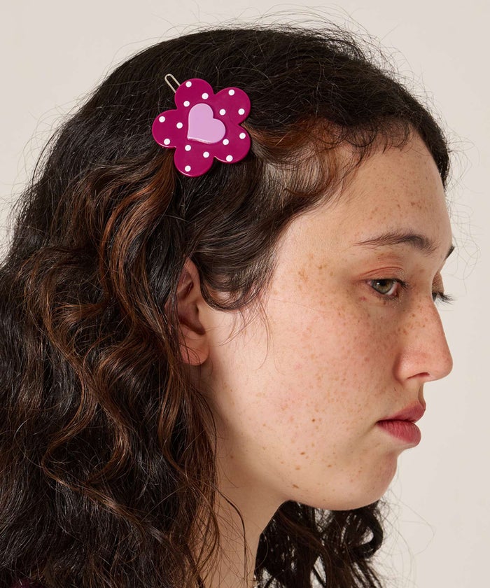 ピン/アクセサリー/バレッタ/フラワー モチーフ ヘアピン TINA：JOJUN