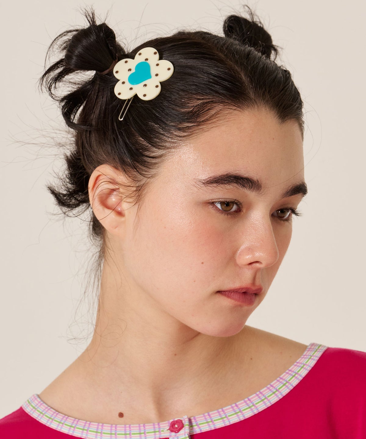 ピン/アクセサリー/バレッタ/フラワー モチーフ ヘアピン TINA：JOJUN