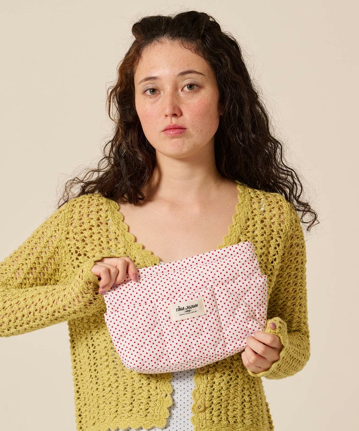 ノベルティ/ポーチ/バックインバック/ドット