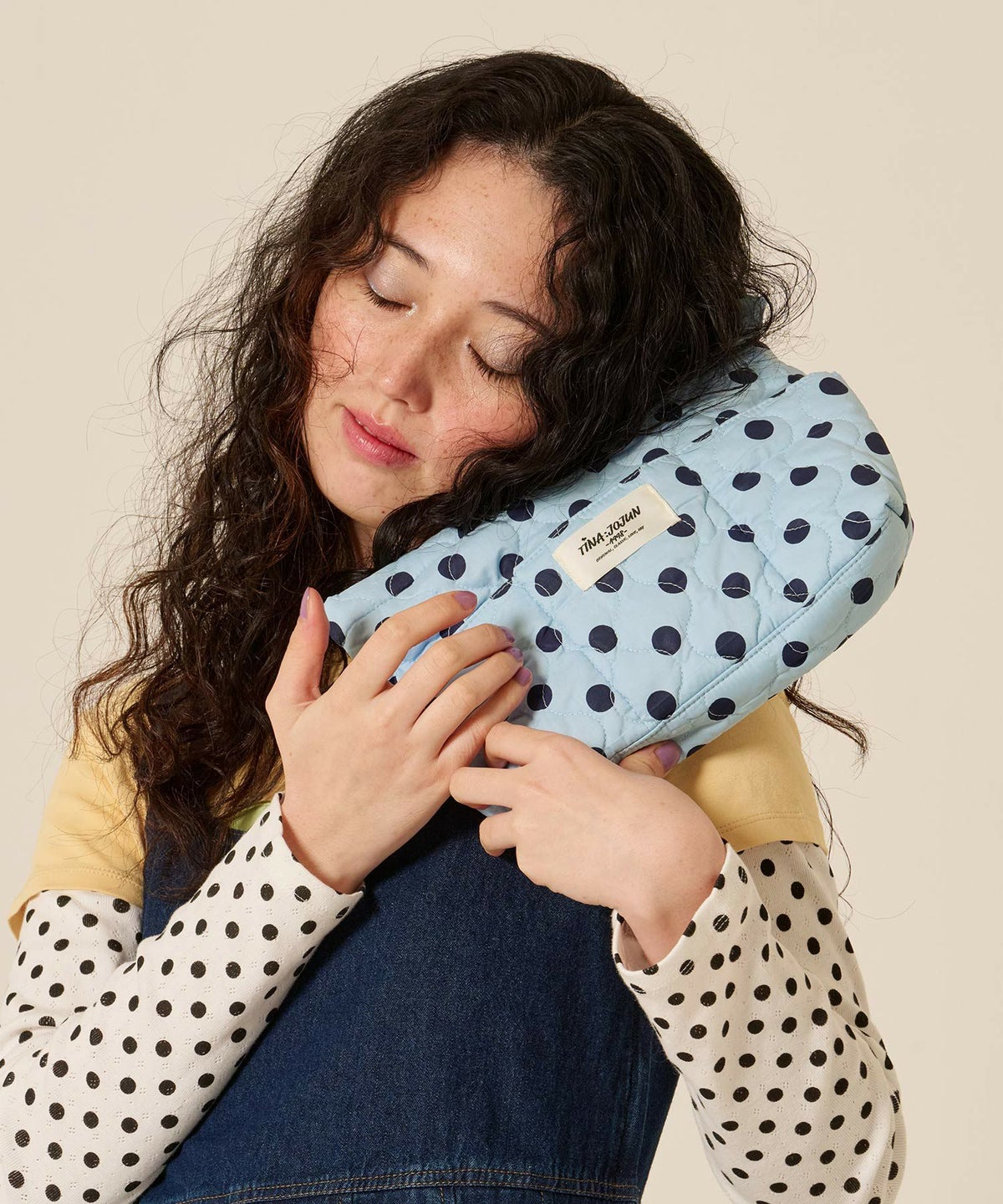 ノベルティ/ポーチ/バックインバック/ドット