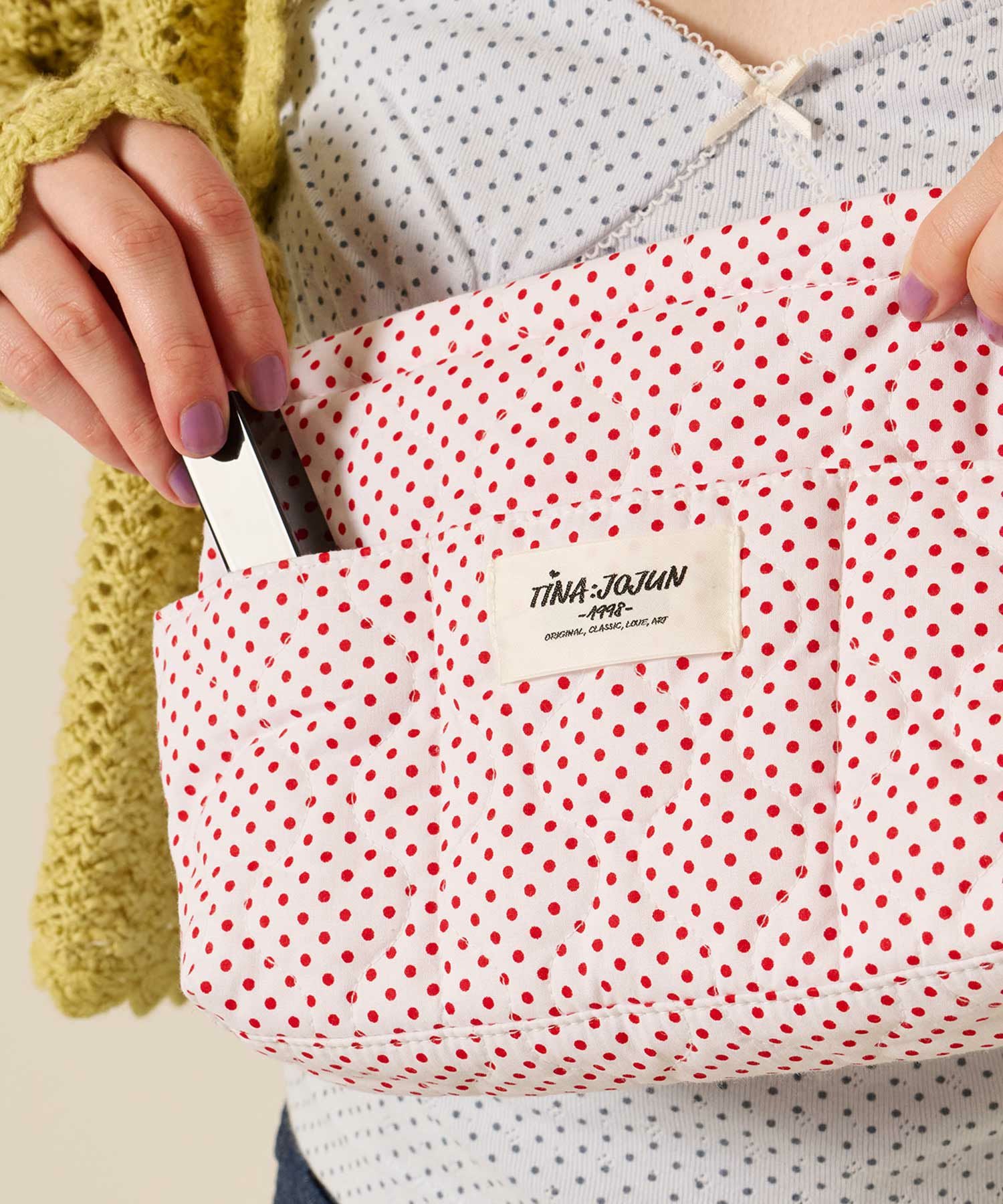 限定ノベルティ BAG in BAG TINA：JOJUN 全2色｜tnj917-1226【1