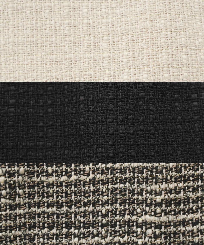 ジャケット ジレ ツイード ボタン エンブレム ミックス モノトーン 上品 エレガント フェミニン 可愛い 大人 きれいめ オケージョン 授業参観 学校行事 お宮参り