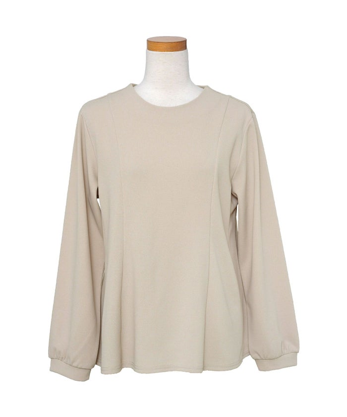 新色追加 手洗い可 オフィス おしゃれ フェミニン 透け感 涙開き カフス 上品 きれいめ 長袖 白 ジョイントスペース