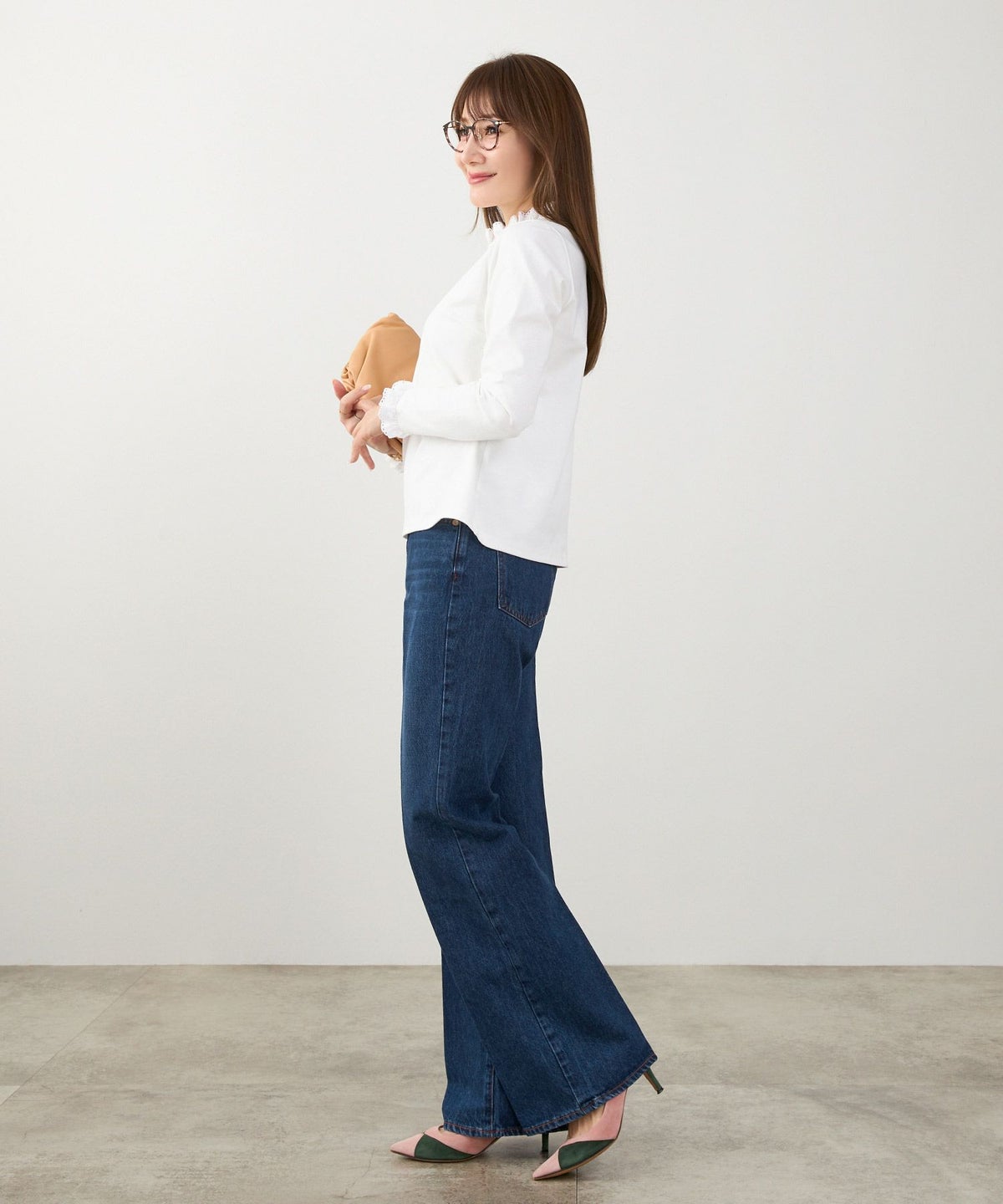 手洗い可 トップス オフィス 着回し かわいい 大人カジュアル きれいめ フェニミン おすすめ ジョイントスペース