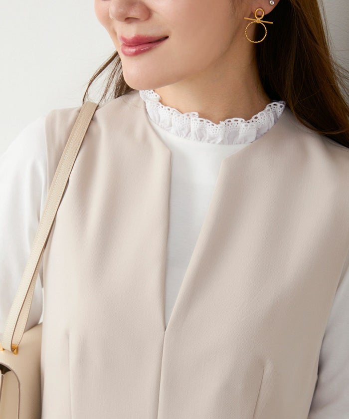 手洗い可 トップス オフィス 着回し かわいい 大人カジュアル きれいめ フェニミン おすすめ ジョイントスペース