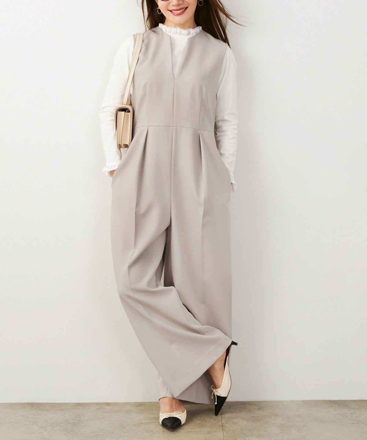 手洗い可 レディース オフィス きれいめ フォーマル 大人カジュアル かわいい エレガント 着回し おしゃれ ジョイントスペース