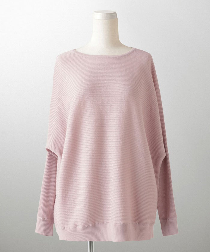 トップス ニット レディース ファッション プルオーバー かわいい きれいめ 春夏秋 白黒 ウォッシャブル ジョイントスペース