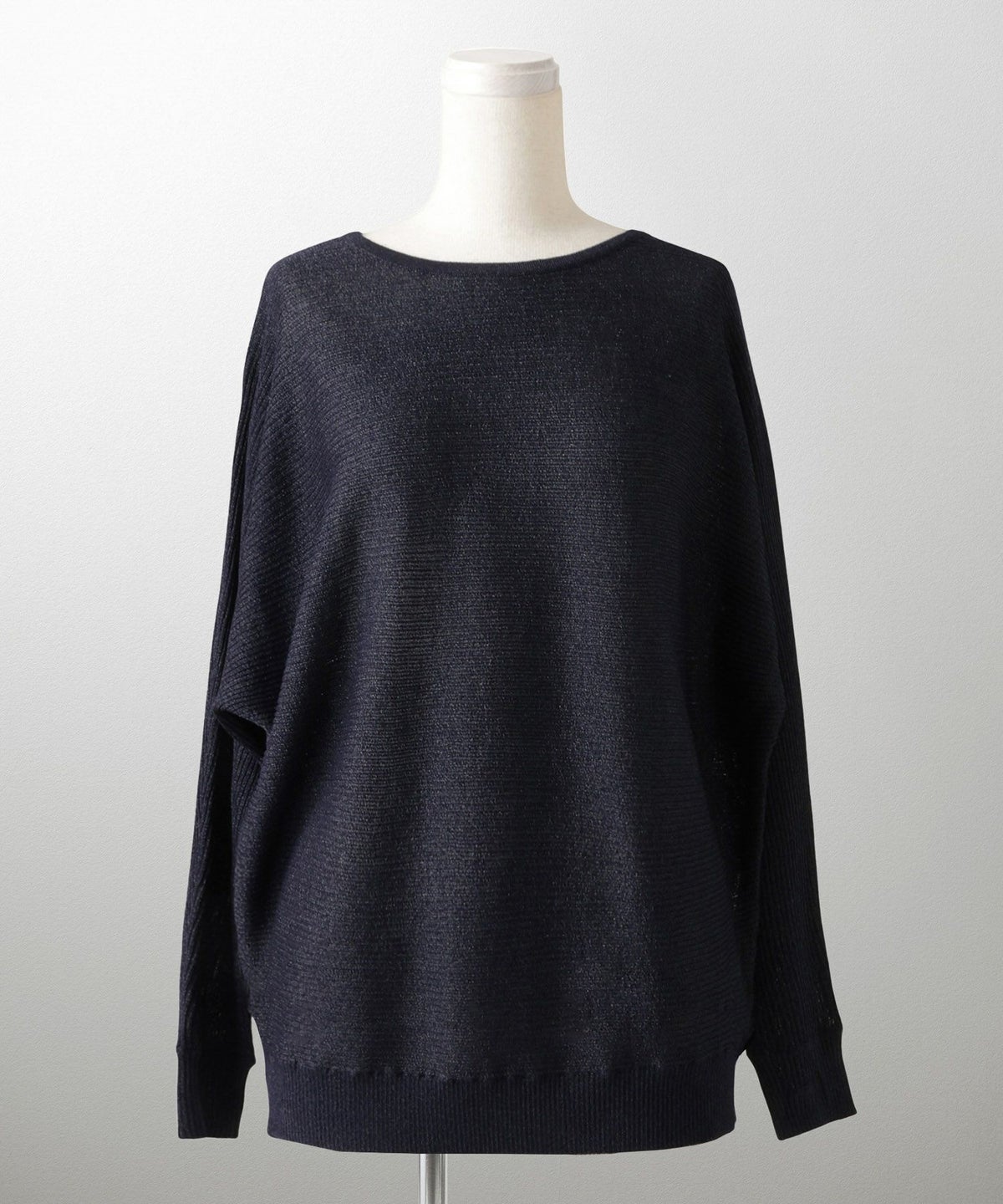 トップス ニット レディース ファッション プルオーバー かわいい きれいめ 春夏秋 白黒 ウォッシャブル ジョイントスペース