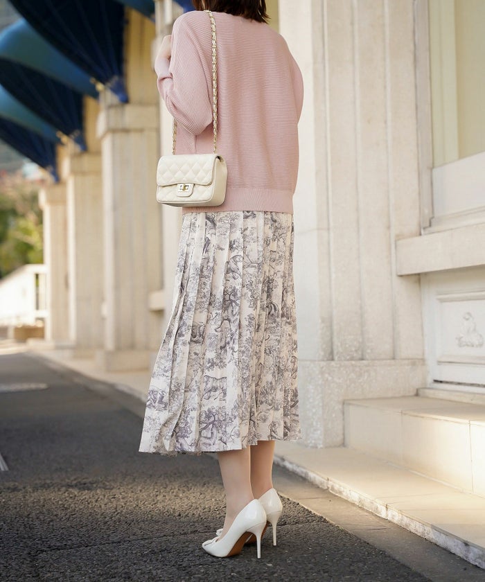 トップス ニット レディース ファッション プルオーバー かわいい きれいめ 春夏秋 白黒 ウォッシャブル ジョイントスペース